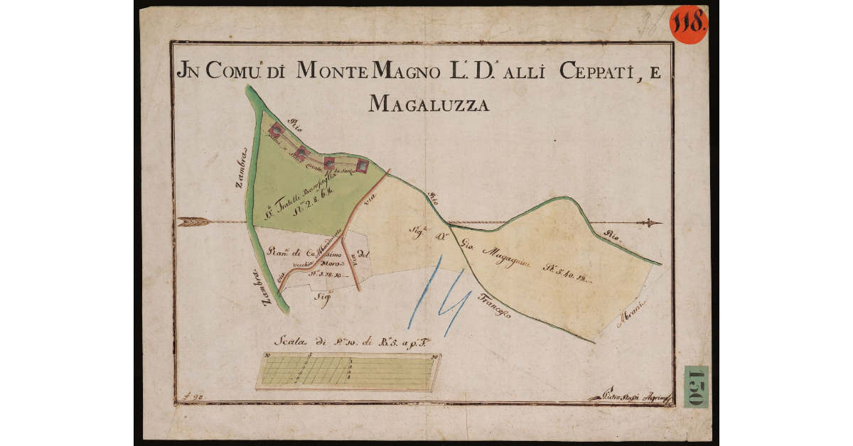 In comune di Montemagno luogo detto alli Ceppati e Magaluzza