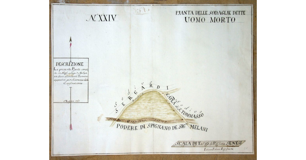 Pjanta delle Sodaglie detto Uomo Morto