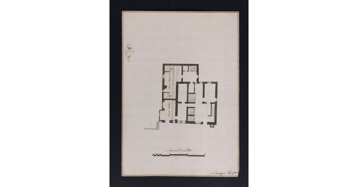 [Pianta del Mulino di Petriolo]