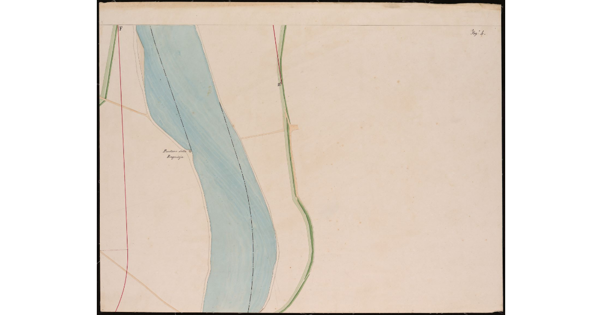 [Tavola IV Fiume Arno in località Cisanello]