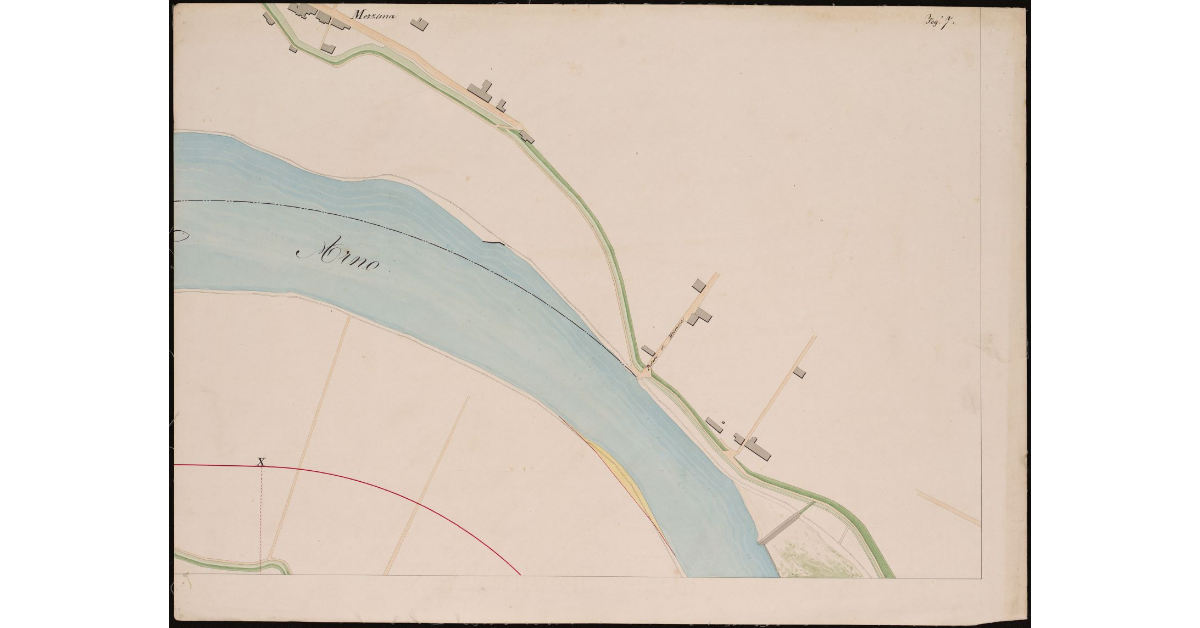 [Tavola VII Ansa del fiume Arno]