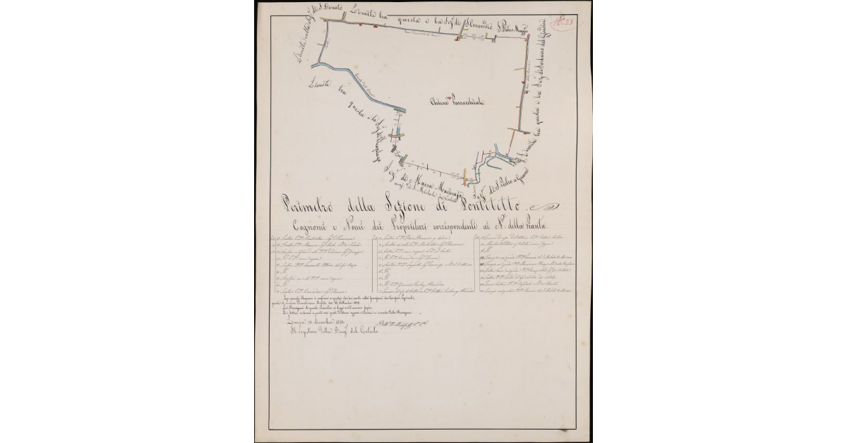 Perimetro della sezione di Pontetetto