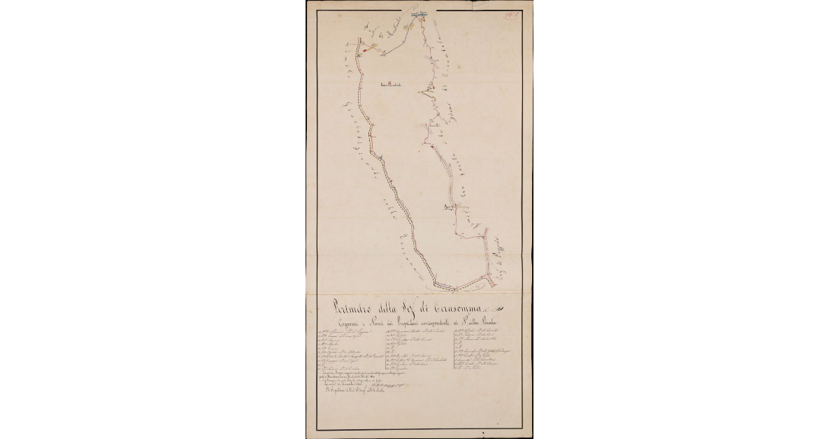 Perimetro della sezione di Cerasomma