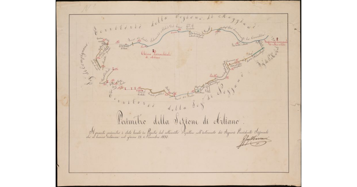 Perimetro della sezione di Arliano
