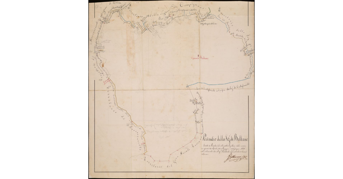 Perimetro della sezione di Balbano