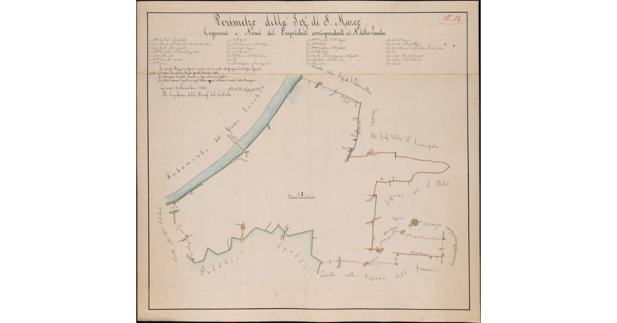 Perimetro della sezione di S. Marco